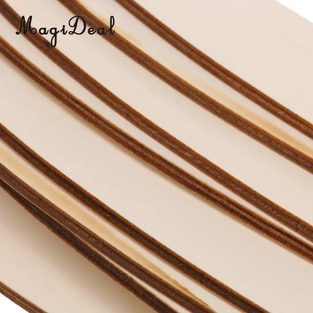 MagiDeal Unfinished Blank DIY Wooden Surfboard Crafts Cut Outs Wood Board Scrapbooks DIY Decor without rope -Pack of 8 Pieces 