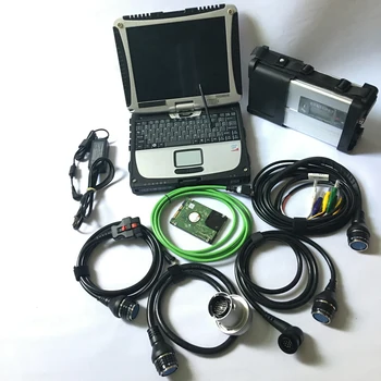

DHL Free V2020.06 Multi-languages HDD MB Star C5 SD Connect Compact Diagnostic Tool with Military CF19 Laptop Toughbook PC MB C5