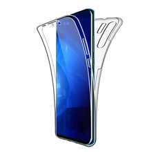 Capa de silicone duplo para huawei 360, capa para huawei p30 p20 pro y9 y6 y7 prime 2019, case para mate 10 20 lite p smart plus nova 2i 3e 10i casos