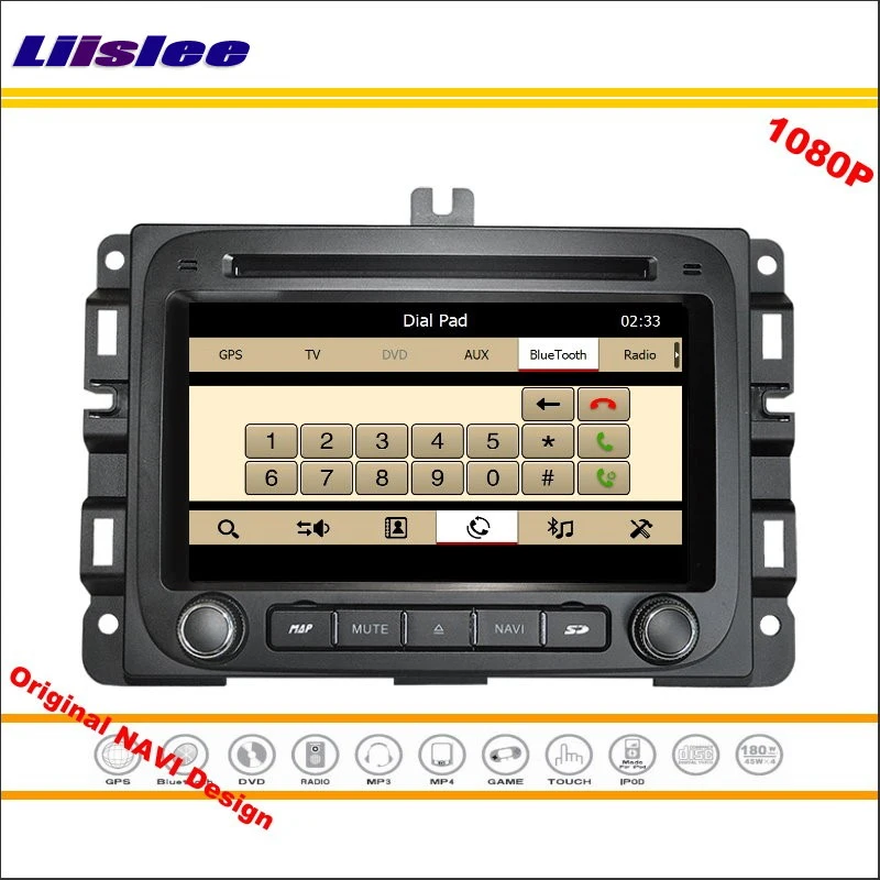 Cheap Liislee For Dodge RAM 1500 2014~2016 Stereo Radio CD DVD Player GPS NAVI Navigation 1080P HD Screen System Original NAVI Design 4 Cheap Liislee For Dodge RAM 1500 2014~2016 Stereo Radio CD DVD Player GPS NAVI Navigation 1080P HD Screen System Original NAVI Design 4