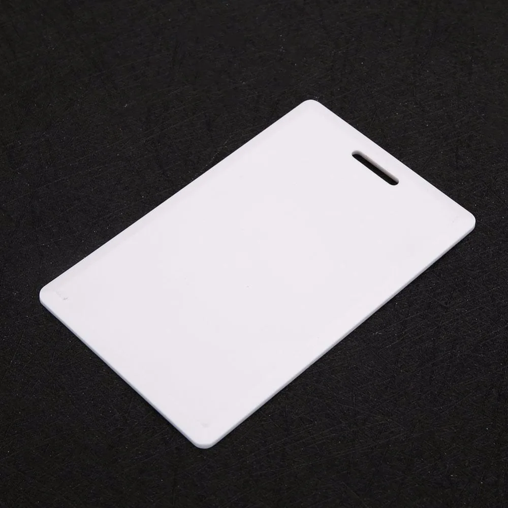 

10pcs WG26 HID 125khz White PVC Card 1326 Thick 10 Blank White Credit PVC Card