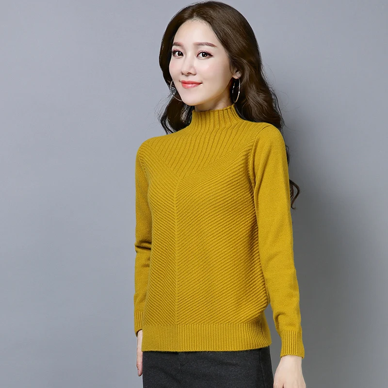 #Special Offers 6 Colors Brand Women's Short Sweater 2019 Autumn Winter Irregular Solid Color Thick Knit Sweater Casual Wild Bottoming Pullover #Special Offers 6 Colors Brand Women's Short Sweater 2019 Autumn Winter Irregular Solid Color Thick Knit Sweater Casual Wild Bottoming Pullover