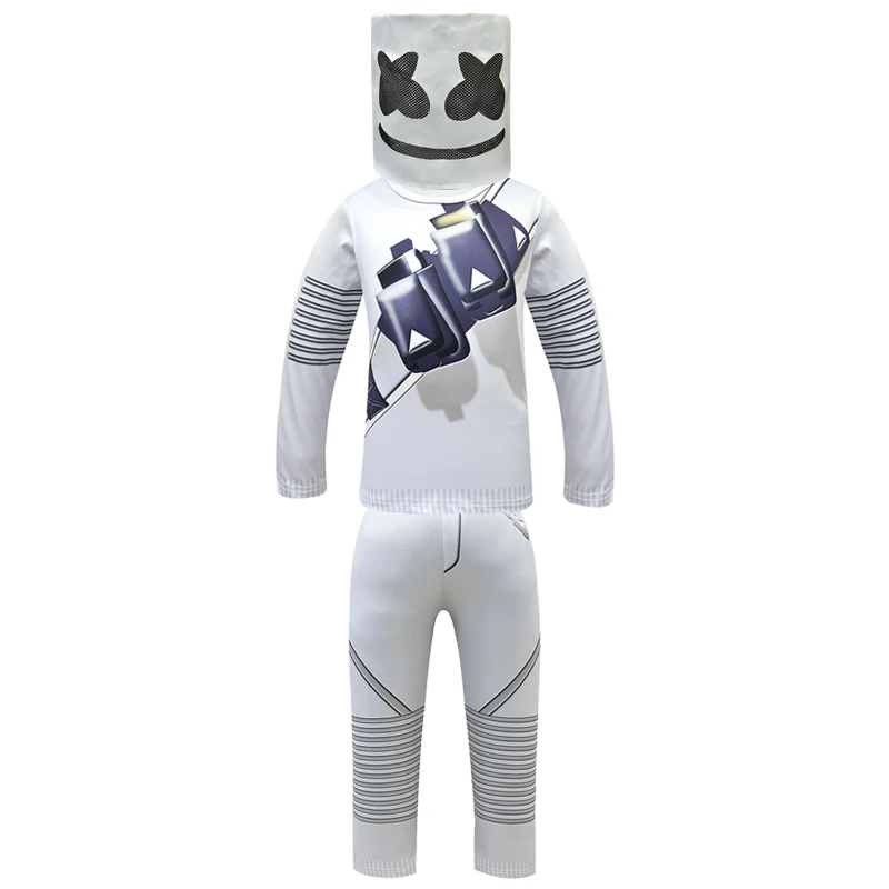 Game Skin DJ Marshmello Costume Kids Boys Halloween Costumes for Kids