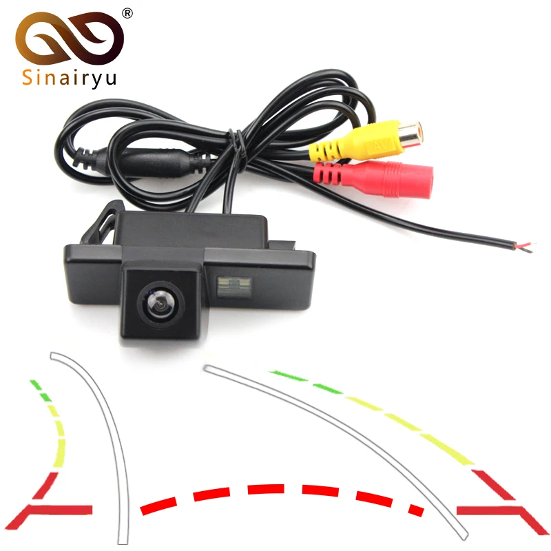 

Sinairyu Special Car Rear View Reverse Backup Camera for NISSAN QASHQAI X-TRAIL X TRAIL With Trajectory Parking Line