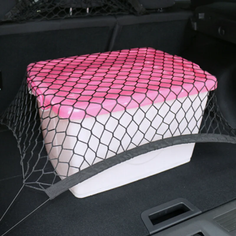 

Car Trunk Storage Elastic Mesh Net 4 Hooks Fit For Ford Focus 2 3 4 Mondeo Fusion Kuga Ecosport Fiesta Falcon EDGE EVOS
