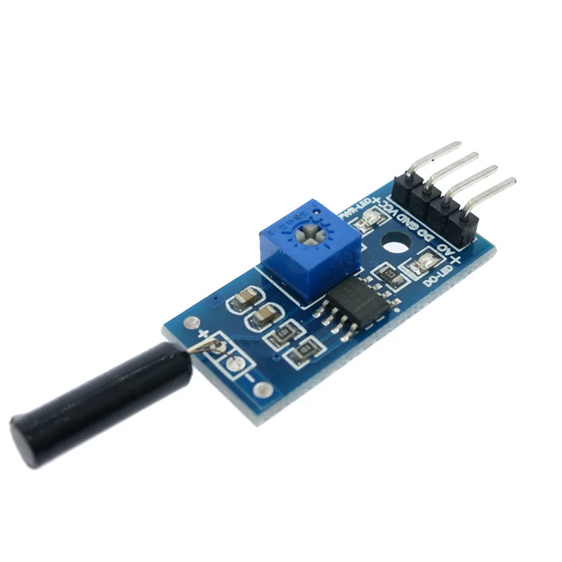 Нормально открывающийся модуль датчика удара для arduino вибрации сигнализации|sensor