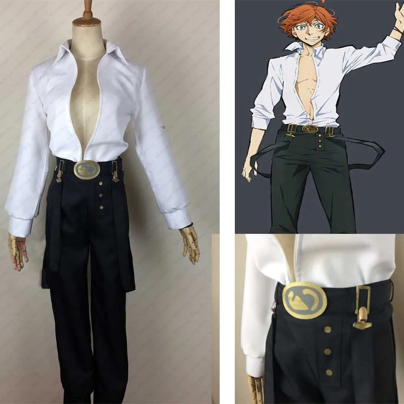 

Anime Bungo Stray Dogs Cosplay Mark T Costume custom-made