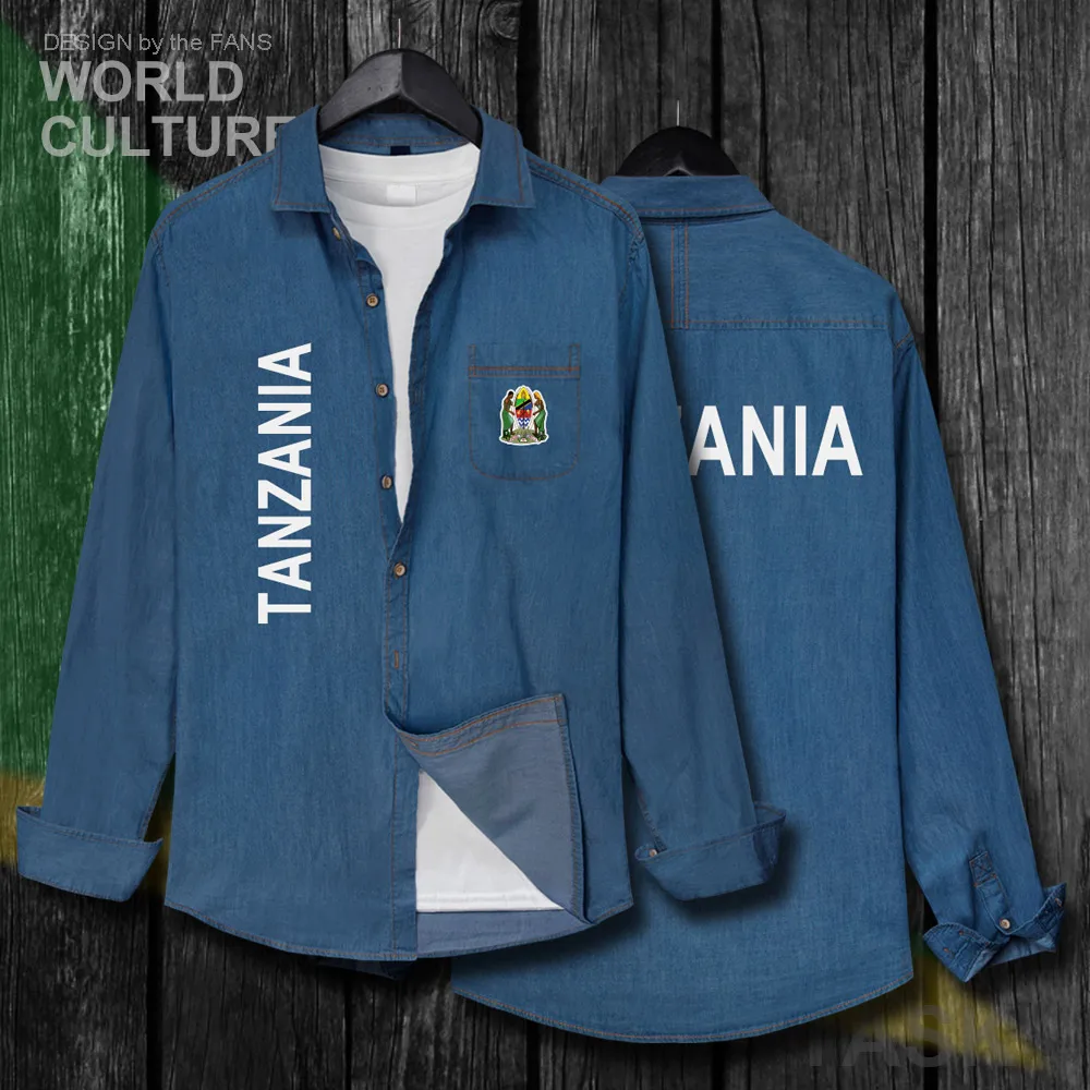 Tanzania Tanzanian TZA Swahili TZ Men Autumn Jacket Flag Fashion