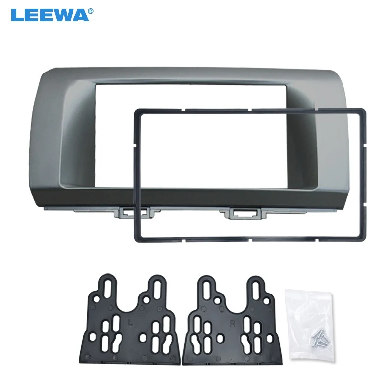 Автомобильный радиоприемник LEEWA 2DIN рамка-адаптер для Toyota bB/Subaru Dex/Daihatsu Coo/материал