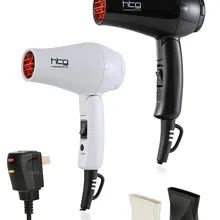 HTG мини-фен, складной светильник с ручкой, маленький фен для волос 1000 Вт, мини-фен для путешествий HT032, двойной Дорожный фен для волос с напряжением