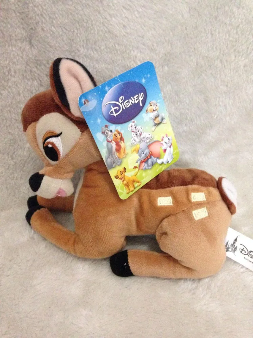 

cute cartoon little deer bambi plush stuffed toy birthday gift for kids 16cm