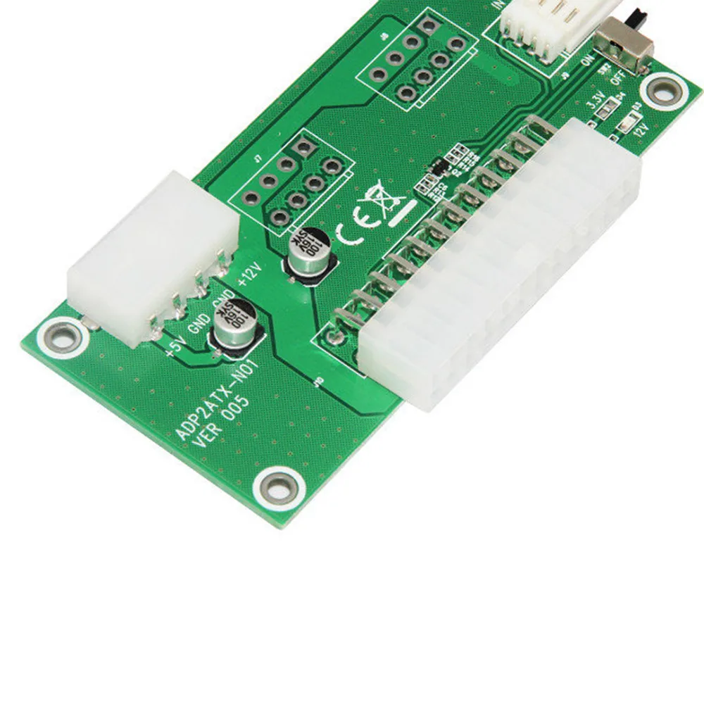 PC سطح المكتب ATX 24Pin المزدوج PSU امدادات الطاقة مزامنة كاتب موسع كابلات الموصلات Z514