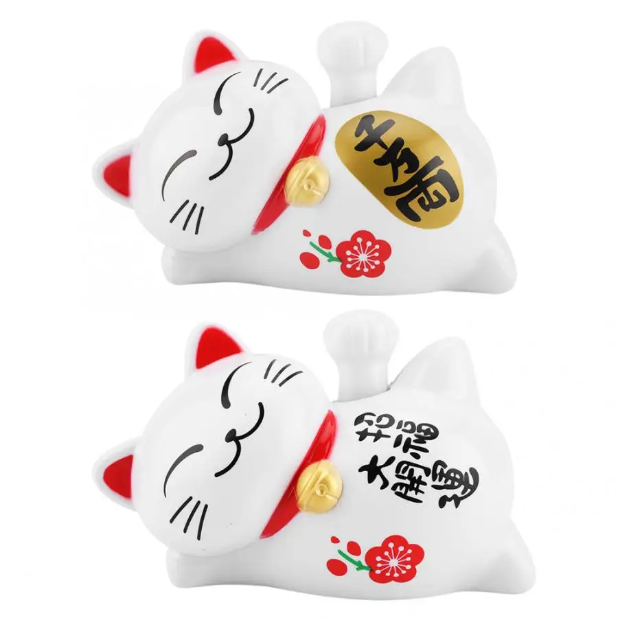 Китайский приветственный Кот удачи на солнечных батареях Neko очаровательный