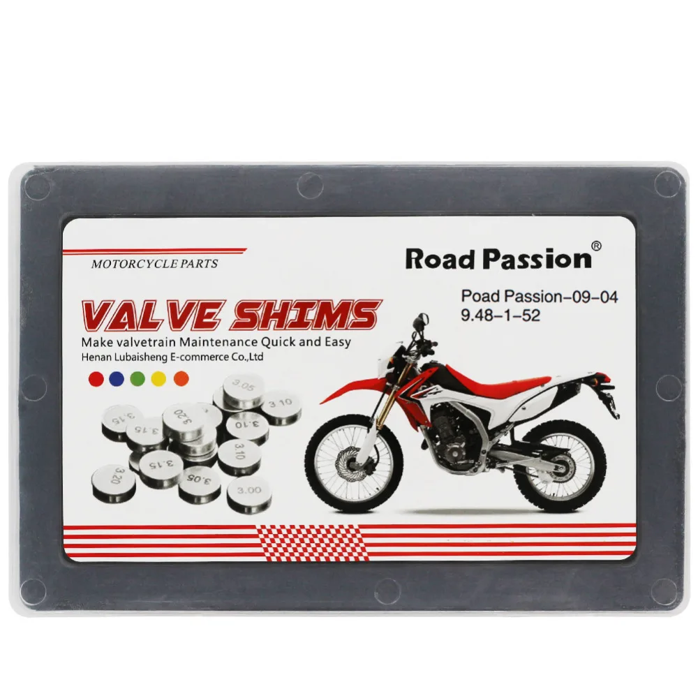 Road Passion 52 шт. s m otorcycle 9,48 мм 9,48 мм Диаметр клапана прокладки для Suzuki C109R C109RT DL1000 DR-Z400 DRZ400 E s m