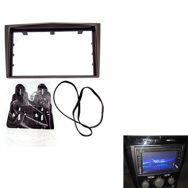 

Top quality 2Din Car Radio Fascia for 2006+ Opel Vectra Astra Zafira Stereo CD Frame Panel Audio Cover Bezel Refit Bezel Fascia