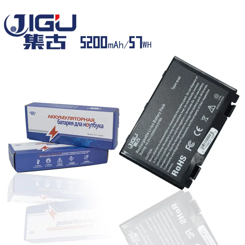 Скидка JIGU 6 ячеек Аккумулятор для ноутбука ASUS K40ab K40in K40ij K40ad K50ij K50in K50id K50af K51ac K51ae K51ab K60ij K61ic K70ab
