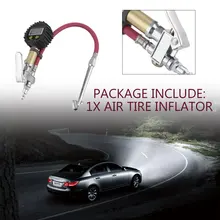 Цифровой Воздушный шиномонтажный насос с высокоточным ЖК-дисплеем ручной манометр для шин автомобильные аксессуары для велосипеда