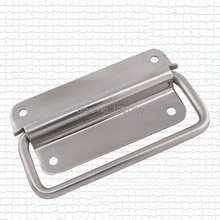 Frete grátis alça de metal caixa de ferramentas handel caixa de Equipamento Caso Bagagem acessórios de hardware de Alumínio punho de aço inoxidável punho