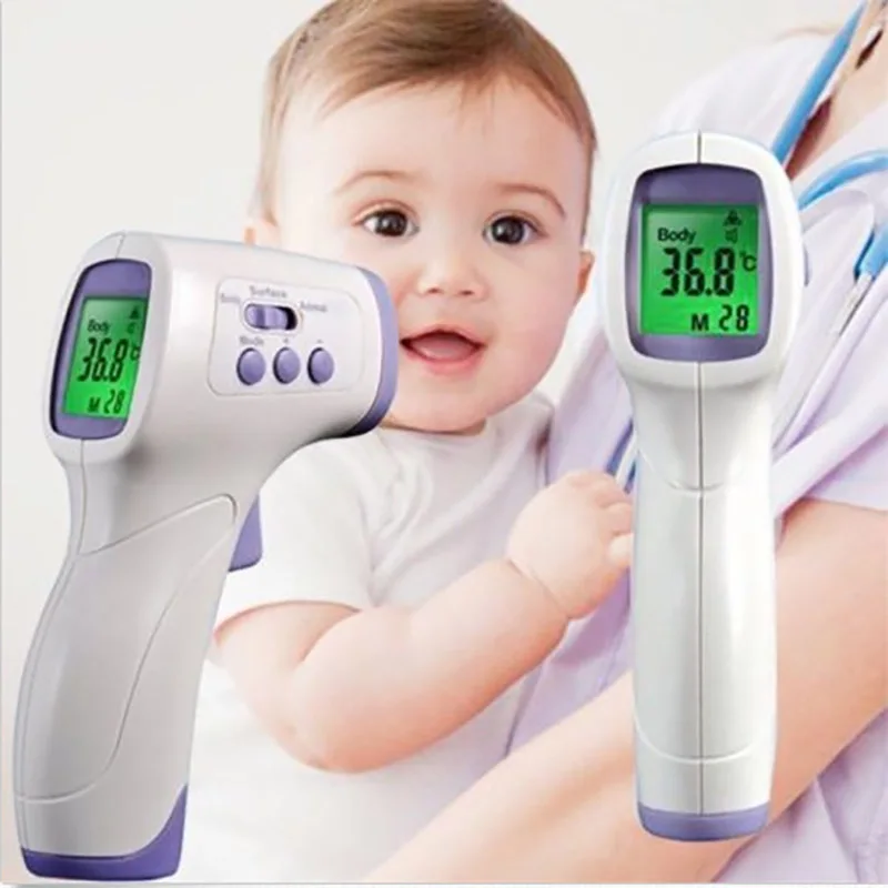 NEW Infrared Thermometer Digital LCD Baby Forehead For Children