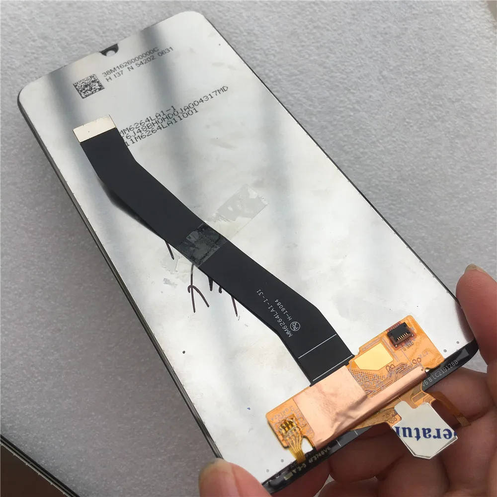 Олеофобный+ 10 сенсорный экран для Xiaomi Redmi 7 сенсорный экран дигитайзер+ ЖК-дисплей в сборе с рамка Запасные детали