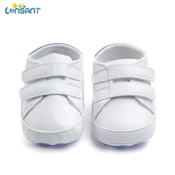 

LONSANT Baby Sneakers Toddler Leather Shoes Infant Girls Boys Footwear First Step Walking Soft Bottom Non-slip N30