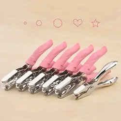 Ручка отверстие пробойник DIY вкладыш Бумага Резак одно отверстие перфоратор Школа Офис связывания канцелярские принадлежности