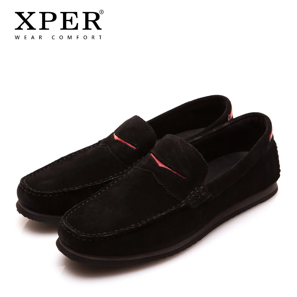 US $67.45 |XPER Marke Männer Schuhe Loafers Wohnungen Mokassins Slip on Business Casual Schuhe Blau Luxus Leder YWD86502BU503BL in XPER Marke Männer Business Herren Blau Schuhe Wohnungen Schuhe Mokassin Weiche
