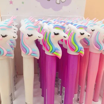 Operitacx 8 Pcs Unicorn Light Pen Neutral Pen Unicorn Gel Pens for Girls  Students Writing Pen Light up Pens for Handwriting Unicorn Pens Bulk Lovely