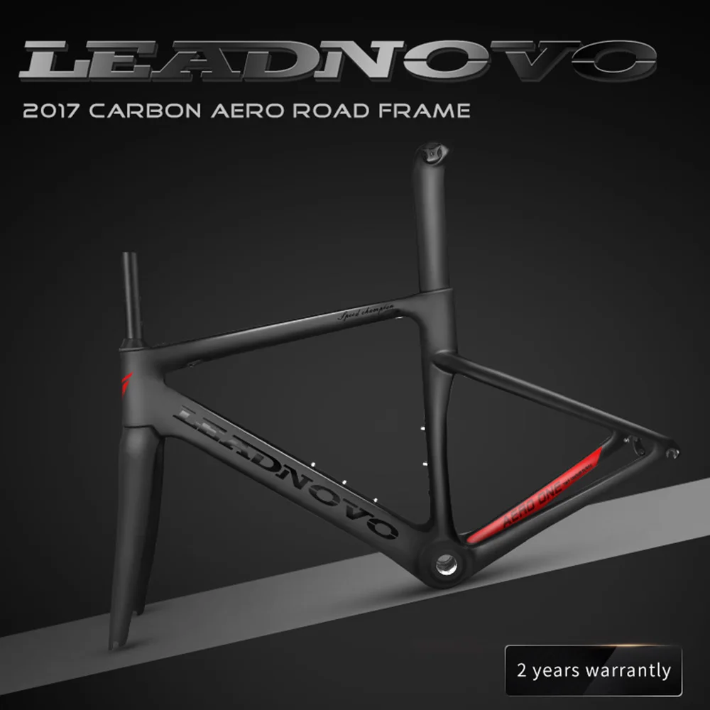 Top NEW carbon road frame inner cable Di2&Mechanical racing bike carbon road frame+fork+seatpost+headset carbon road bike LEADNOVO 20