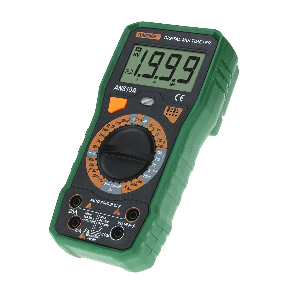 ANENG AN819A Digital Multimeter esr meter true rms digital multimeter tester voltmeter battery tester multimetro richmet