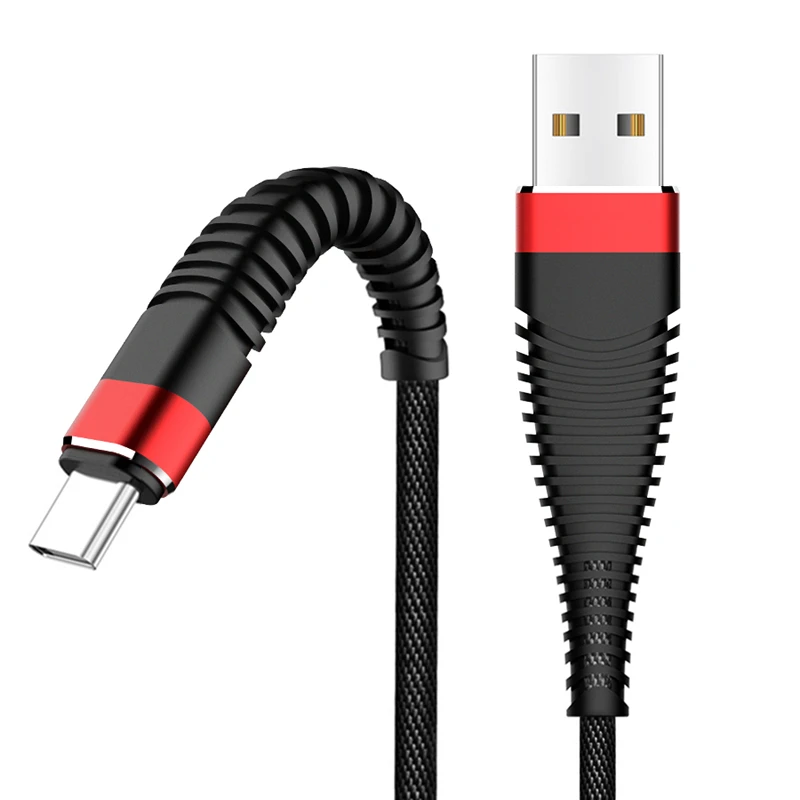 USB Type-C Data Cable for Xiaomi 5S 6 8 Note3 MIX 2 honor 8 9 10 Nova 3e Samusng S8 S9 Plus Note9 ZUK OnePlus USB Charging Cable