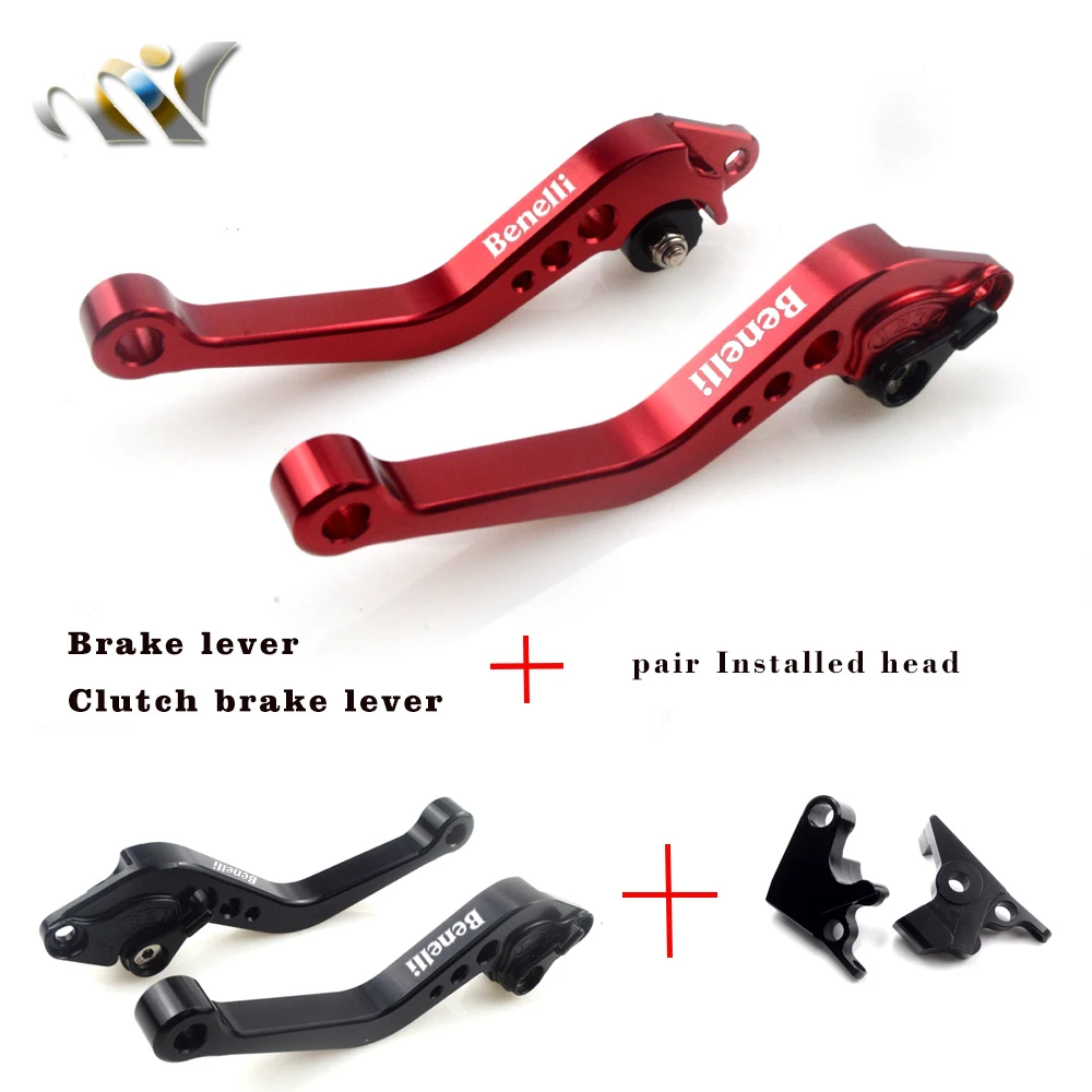 Leviers Frein Et Embrayage En Alu Rouge CNC Pour Moto Guzzi LeMans / V11 - Long Levier, Style Sport