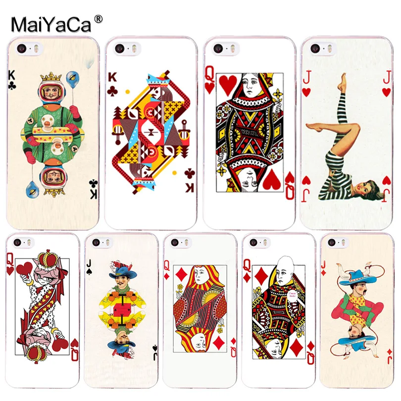 

MaiYaCa Odd Playing Cards soft tpu phone shell accessories shell cover for Apple iPhone 8 7 6 6S Plus X 5 5S SE XS XR XS MAX