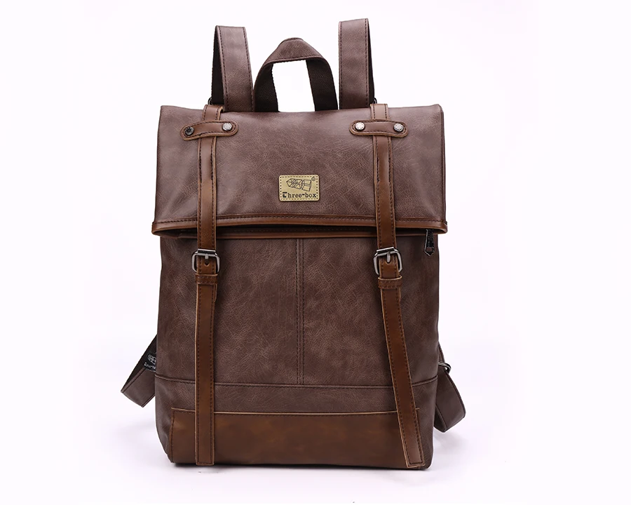 Три коробки брендовые дизайнерские Для мужчин Для женщин рюкзак ретро Повседневное дорожная сумка мужской рюкзак крест-накрест офисные 14-дюймовый ноутбук Студенческая школьная сумка