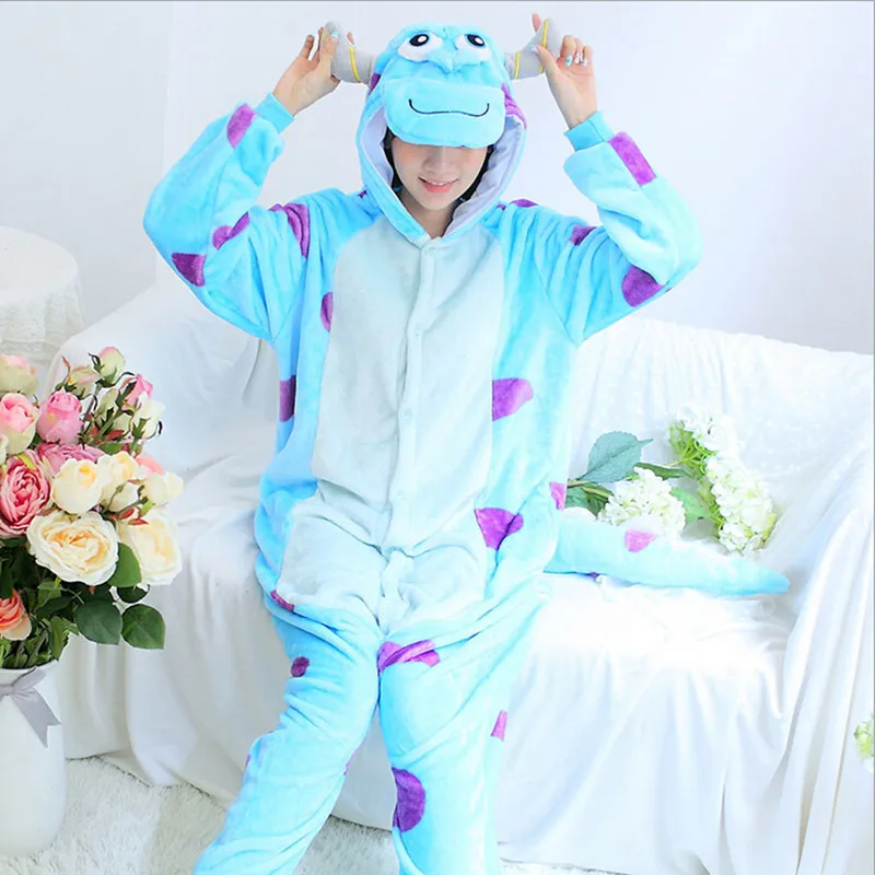 Matching Onesies For Couples Adrinfly One-piece Pajamas Unisex
