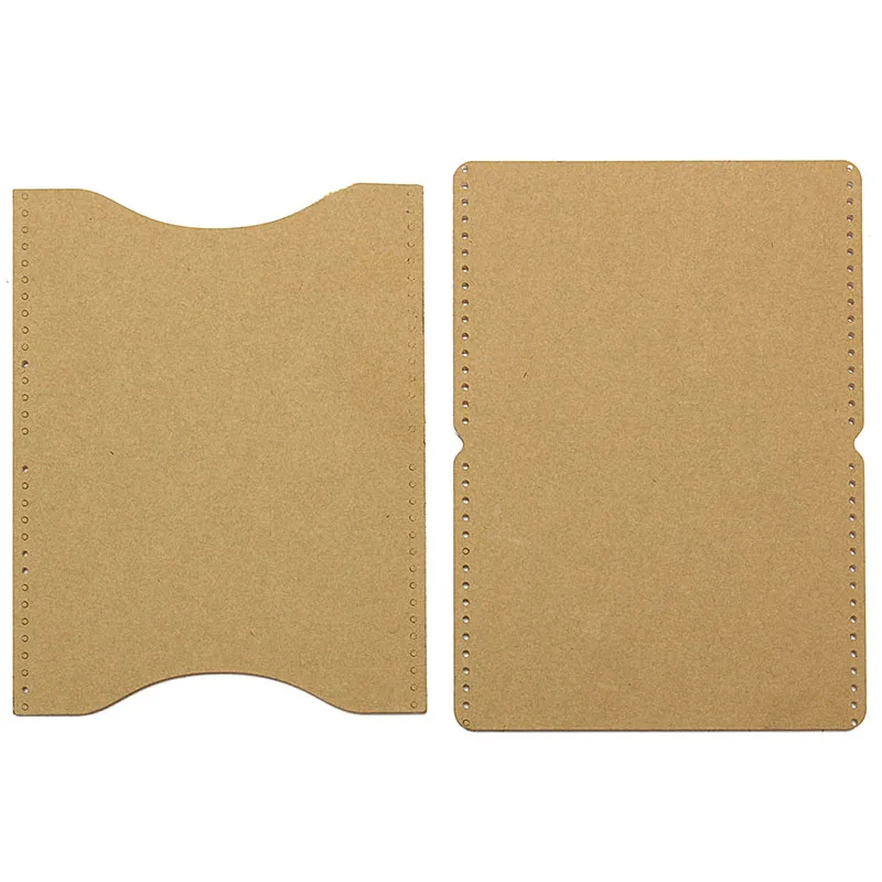 Clear Acrylic Craft Pattern Template Stencil Set Tool For Leather Wallet Bag Billfold Handmade Craft DIY Tool Accessories Mayitr
