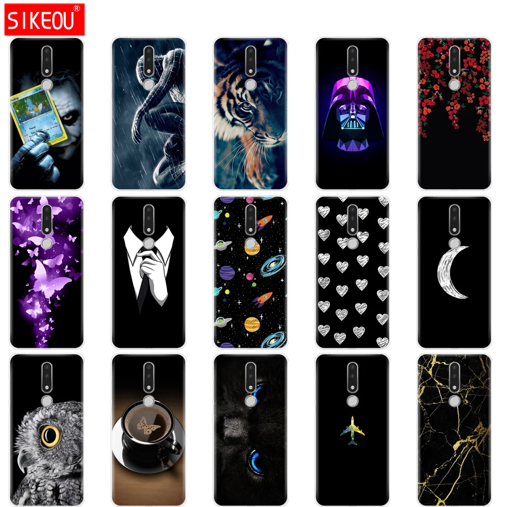

Phone Case For Nokia 3.1 Plus Case Cover Cute Cartoon Silicon Soft Back Cover Nokia3.1 For Nokia 3.1 Plus 2018 Case Bag