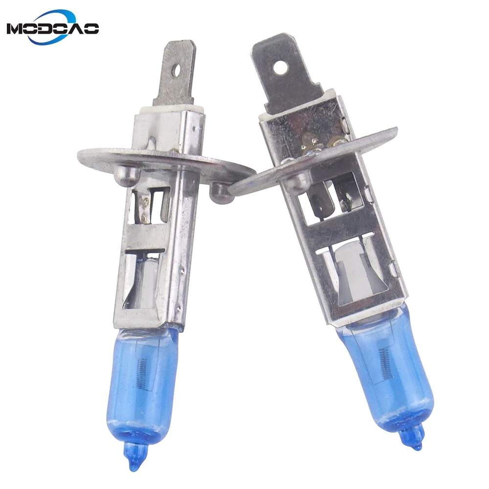 

H3 H7 H8 H11 9005 Halogen Bulbs 55W 6000K Super White DC 12V Automobiles Head Replacement Lamps Lights Bulbs