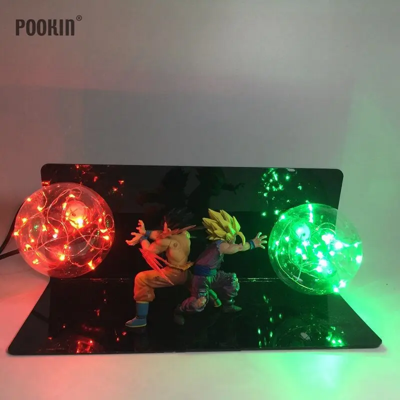 Luzes da Noite dragon ball son goku e Geração de Energia : Mudar