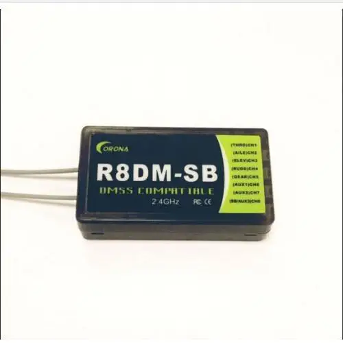Corona R8DM-SB 2 4G 8CH DMSS совместимый приемник с поддержкой S. Bus JR XG6 | Игрушки и хобби