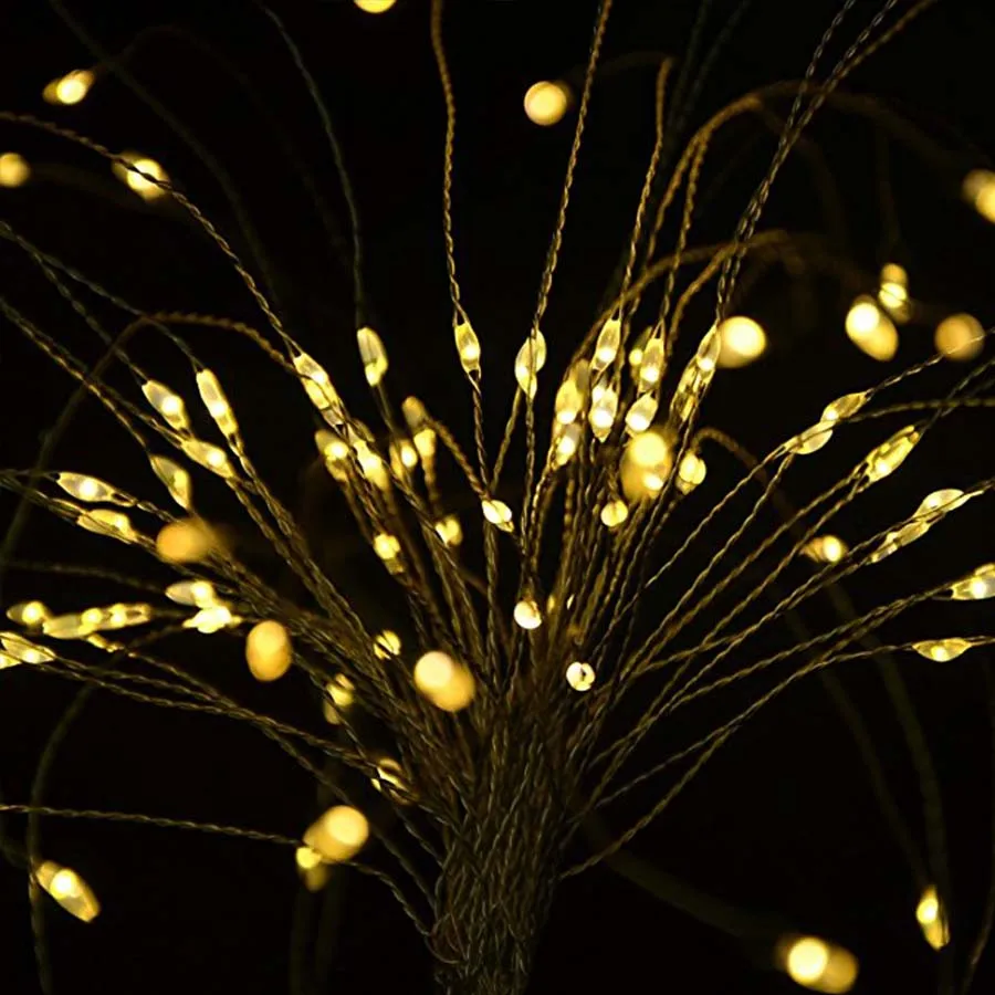 Solares para Jardim Luzes de Fadas Mudam de Cor de Luz Solar ao ar Livre à Prova Lmid Lâmpadas Solares Luzes Decoração String Festivo Levou d' Água 4 LMID Lâmpadas Solares luzes solares para jardim