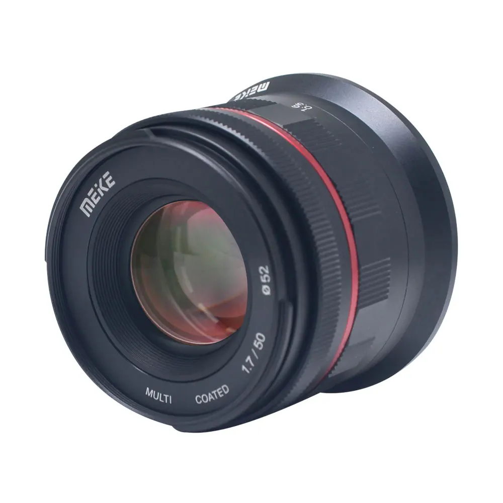 Meike 50 мм f/1,7 объектив с большой апертурой ручной фокусировки для Canon EOS RF mount беззеркальных камер с полной рамкой