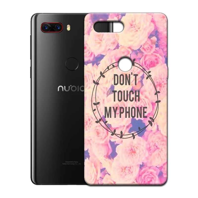 Printed Customize Anti-Finger TPU Case for ZTE Nubia M2 Lite Z11 Z18 Mini S V18 Max Z17S Z17 Lite MiniS N2 Durable Soft Cover