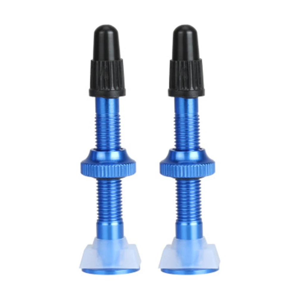 

1 Pair Tubeless Repair Tool Aluminum Alloy Carbon Rim Stem Ultra-light Presta Core Accessories Tire Road Bike Dust Cap