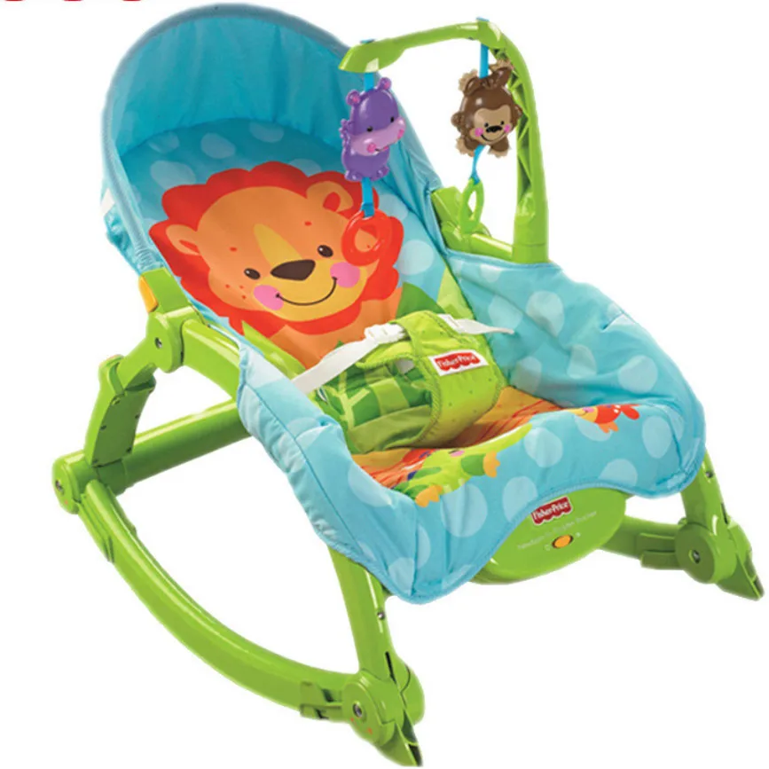Newborn Fisher Portable Baby Electric Rocking Chair Swing Musical