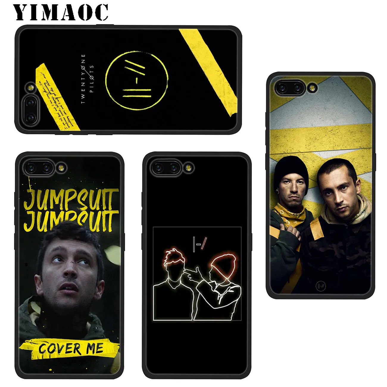 Мягкий силиконовый чехол YIMAOC twenty one pilots Trench для телефона Huawei Honor 20 Pro 8C 8X 8 9 9X 10 Lite 7X 7A