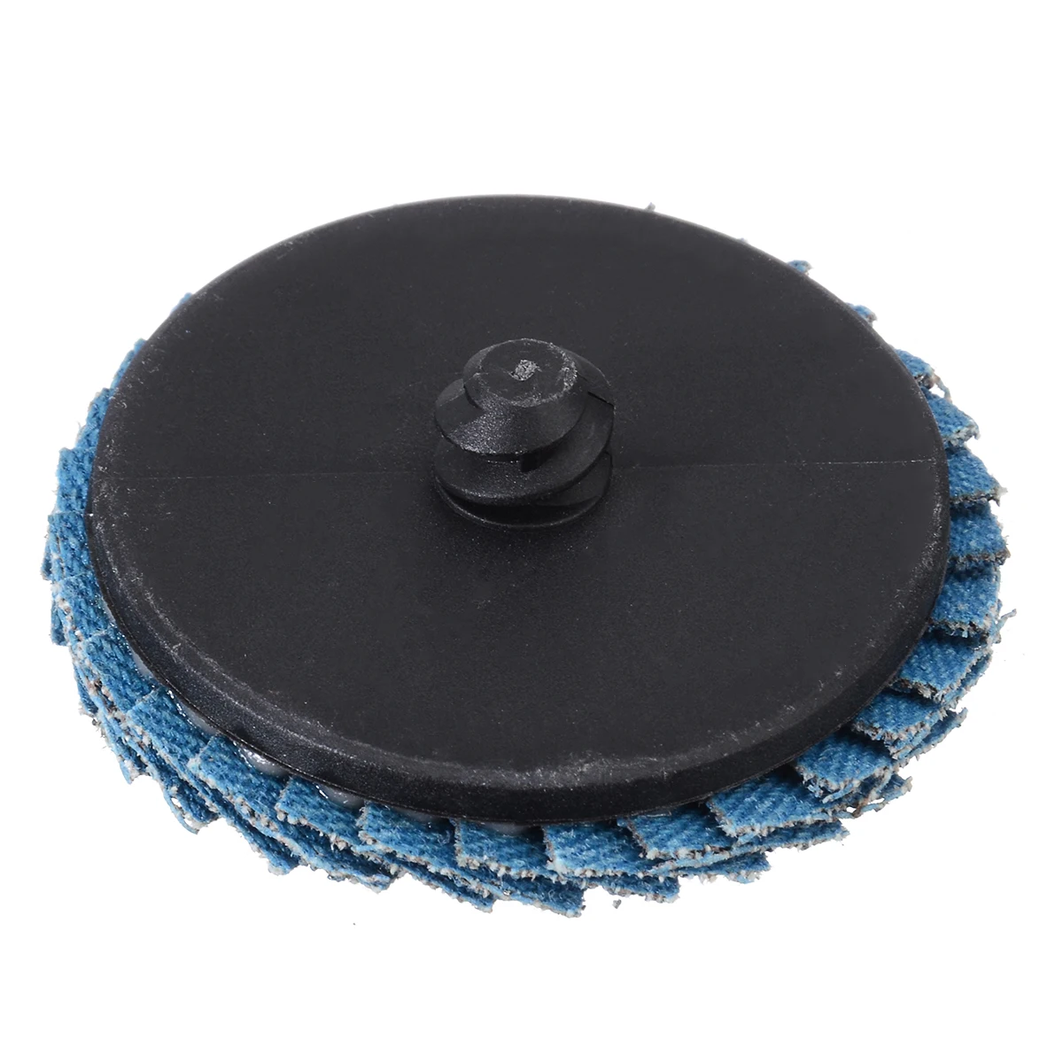 10pcs/Set 2"/50mm Lug Sanding Grinding Wheel 60 Grit Flap Type R Roloc Disc Wheels Wood Metal Plastic Abrasive Tool