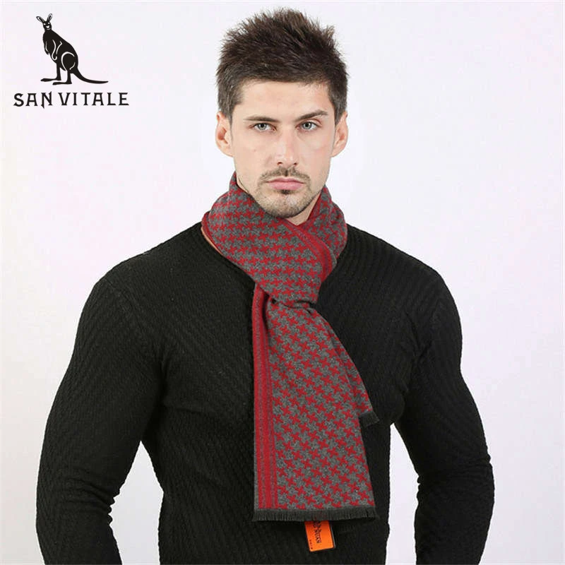 Bufandas para hombre, cálida invierno, capa acrílica, diadema, bufandas, moda, alta calidad, accesorios informales para ropa, ropa|Bufandas de hombre| - AliExpress