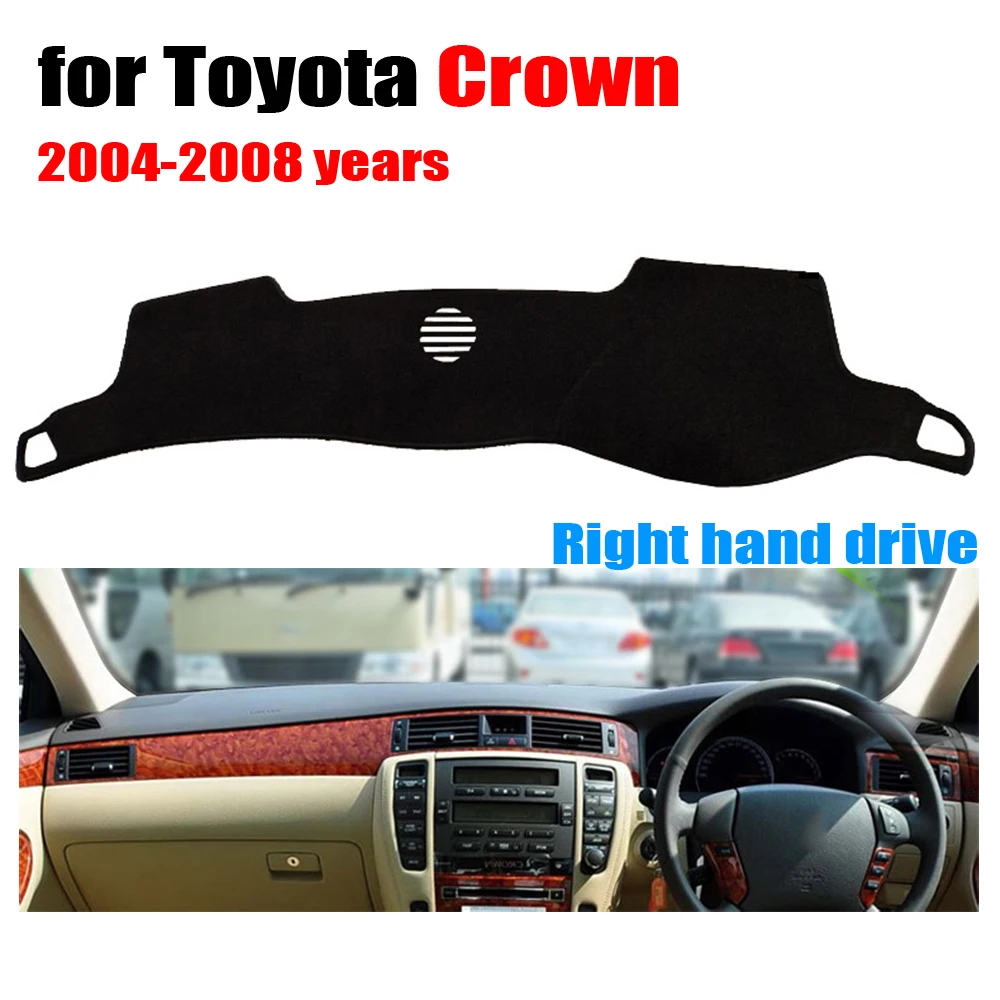 

Car dashboard cover mat for TOYOTA CROWN 2004 to 2008 years Right hand drive dashmat pad dash mat covers dashboard accessories