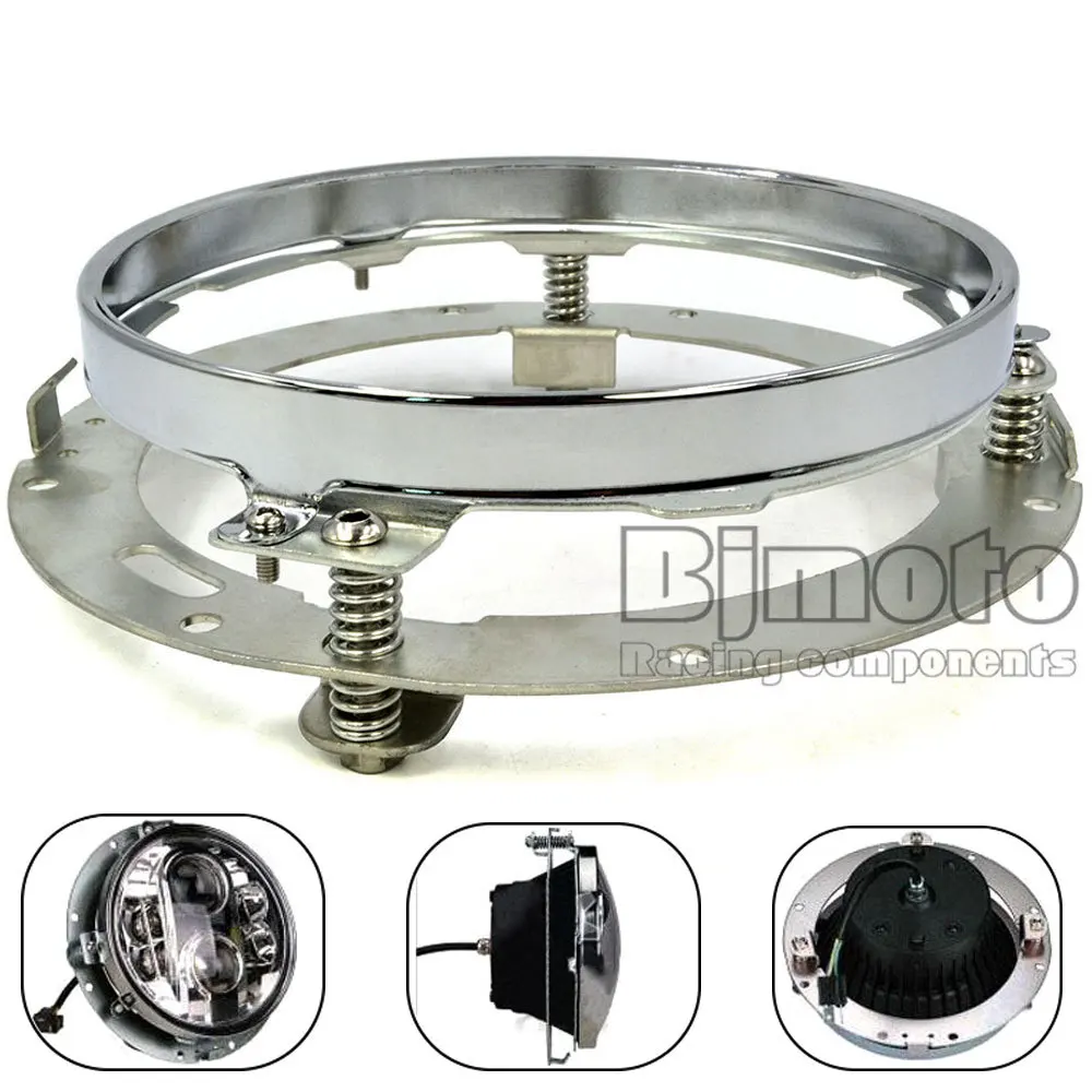 

Extension Trim Ring For Harley Davidson 7" Motorcycle Headlight Mounting Ring Bracket